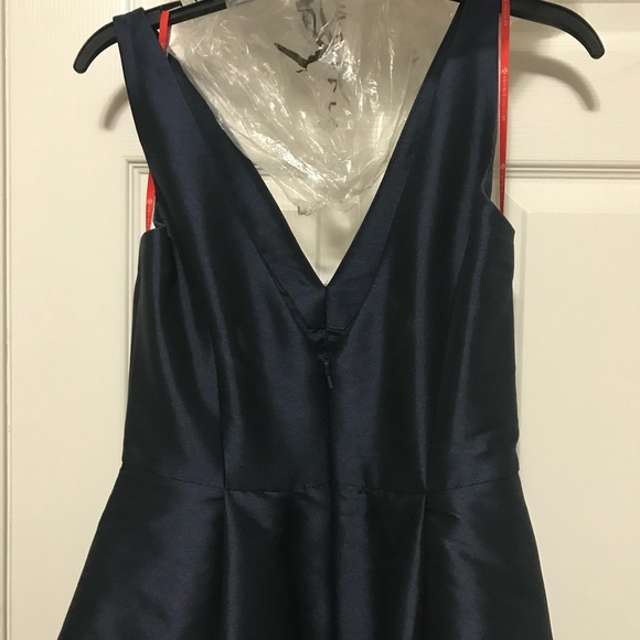 Monique Lhuillier High Low Evening Dress - Picture 6 of 12